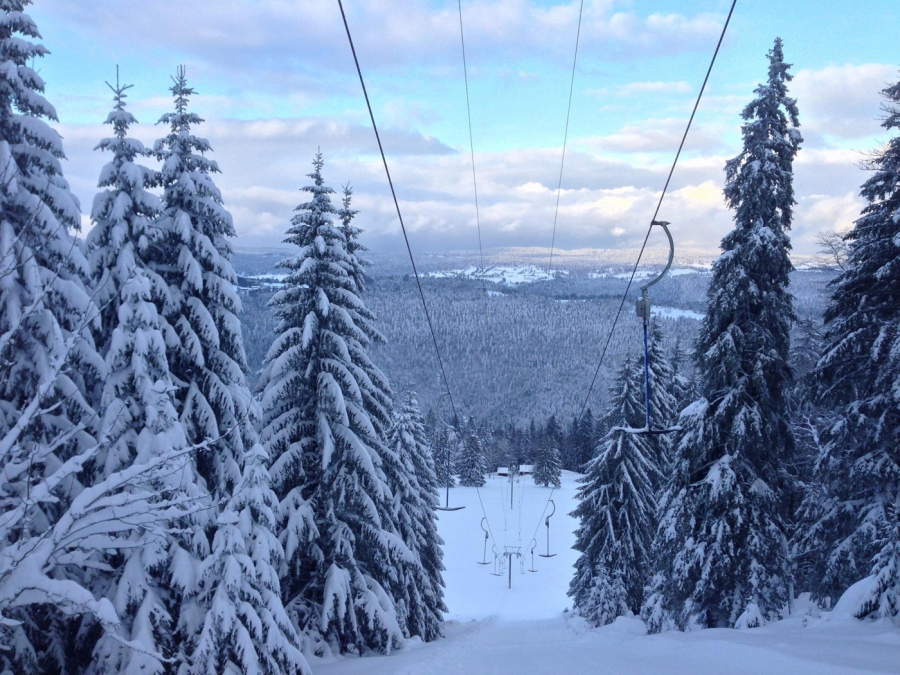 Wintersport Les Buttes